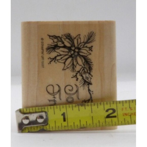 Stamps Set Nature's Christmas Stampin' Up! Set of 7 with box © 1997 - Picture 14 of 16